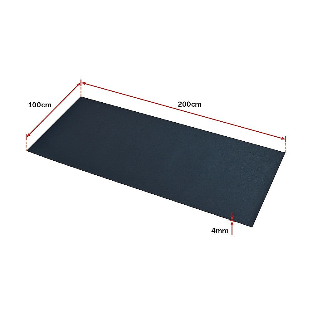 Rubber Under-Desk Equipment Mat