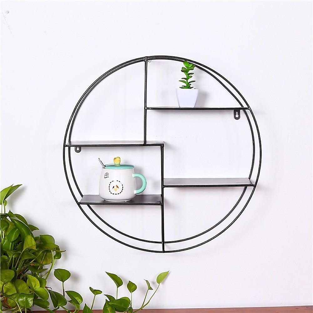 Circular Floating Wall Shelves