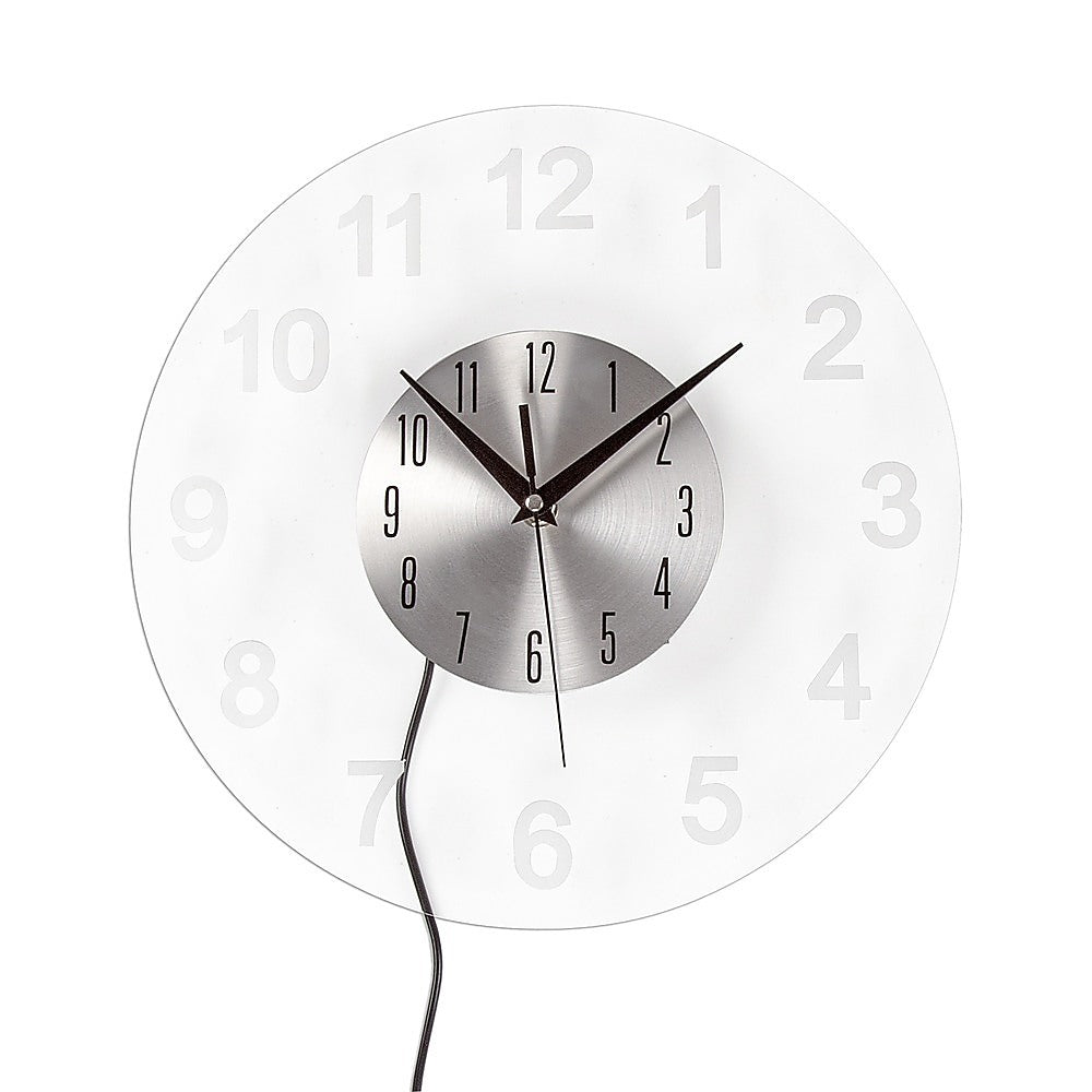 LED Light-Up Round Wall Clock