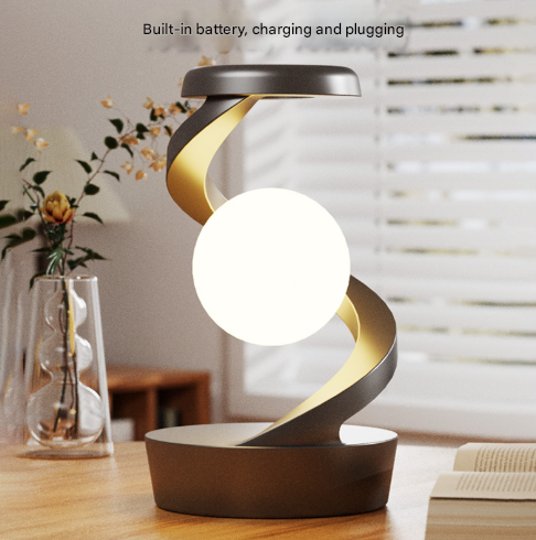 Modern Levitating LED Lamp (White)