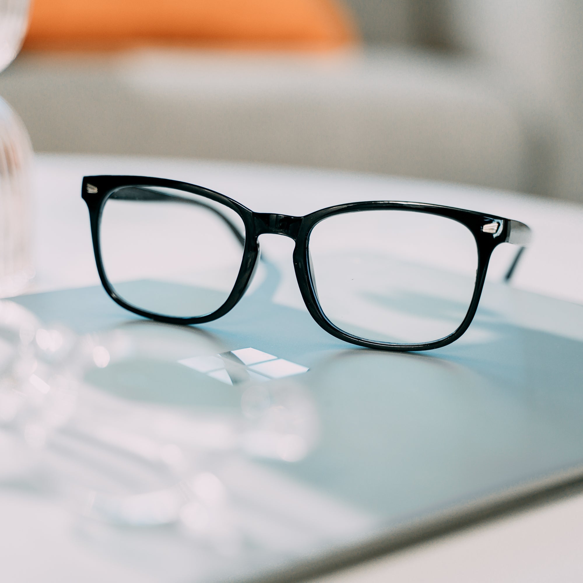 Blue Light Filter Glasses (Black)