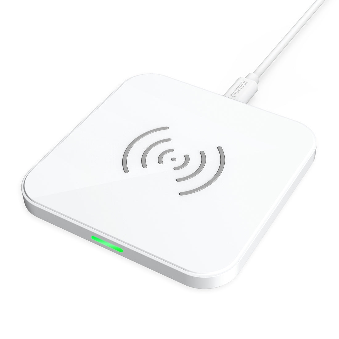 CHOETECH 10W/7.5W Wireless Charger Pad (White)
